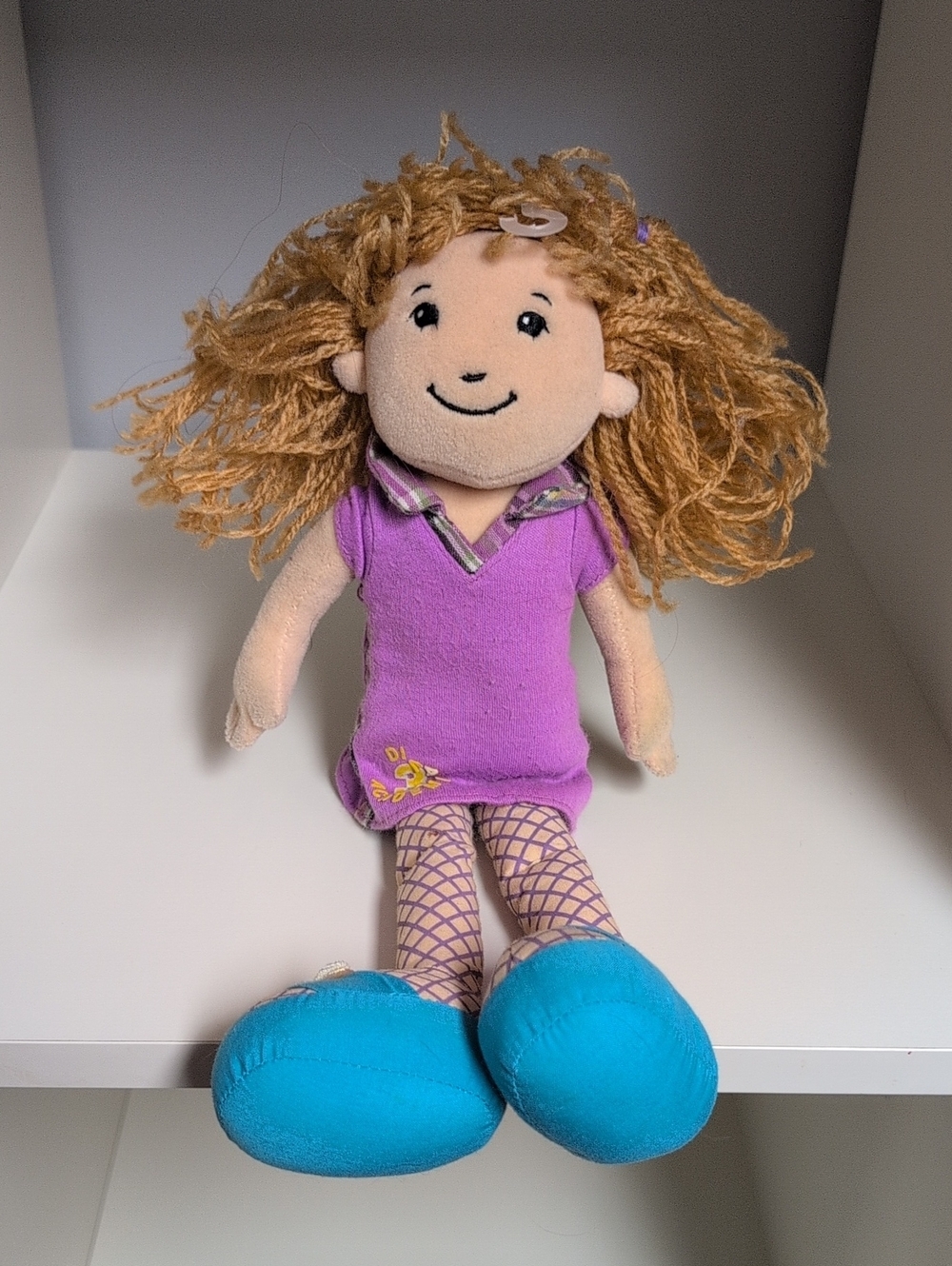 Groovy Girls Kayla Vintage Manhattan Toys Plush Doll, 12" Y2K Diva Acadamy